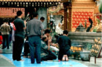 Gläubige beim Gebet