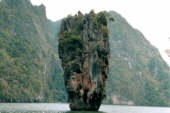 Felsen vor James Bond Island